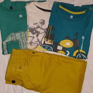 Tea Collection Shirts & Jeans - 4 Items Sz L 8-10